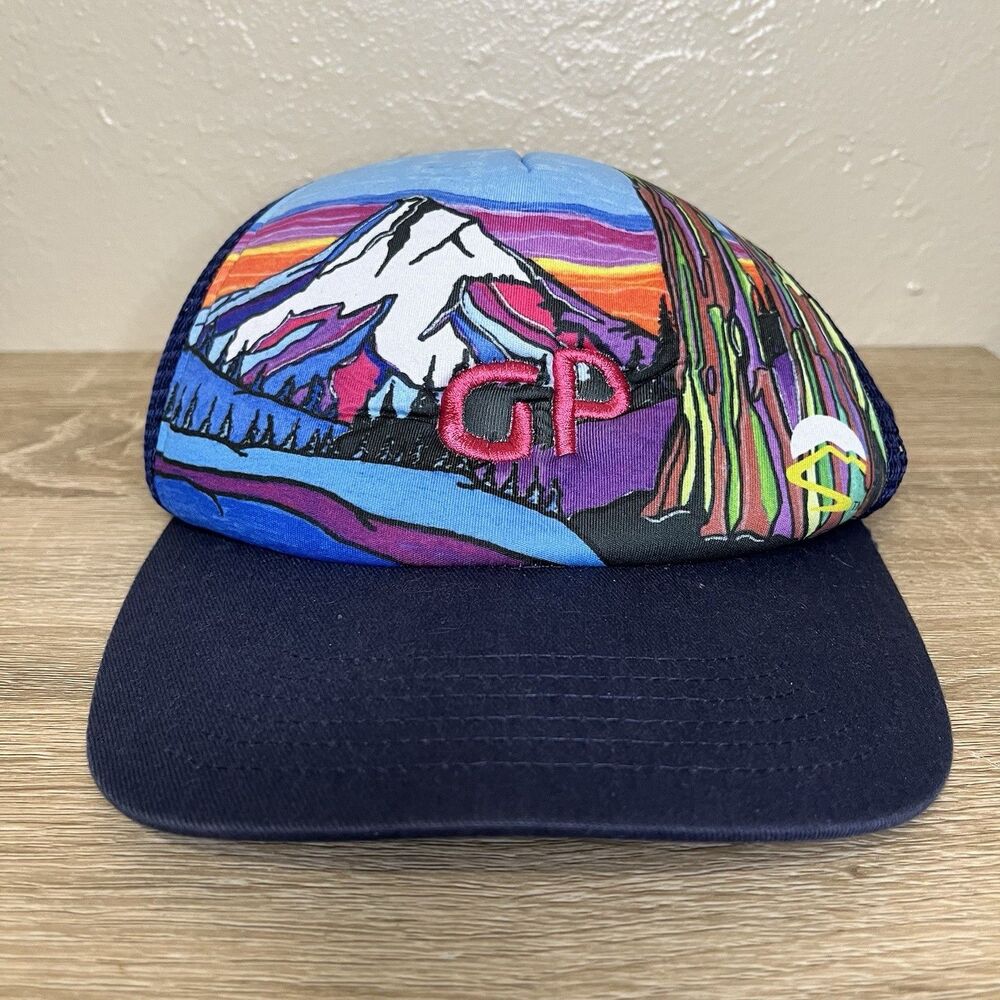 Sunday Afternoons Hat Artist Series Trucker Cap Chris Herbst Mountain Navy GP
